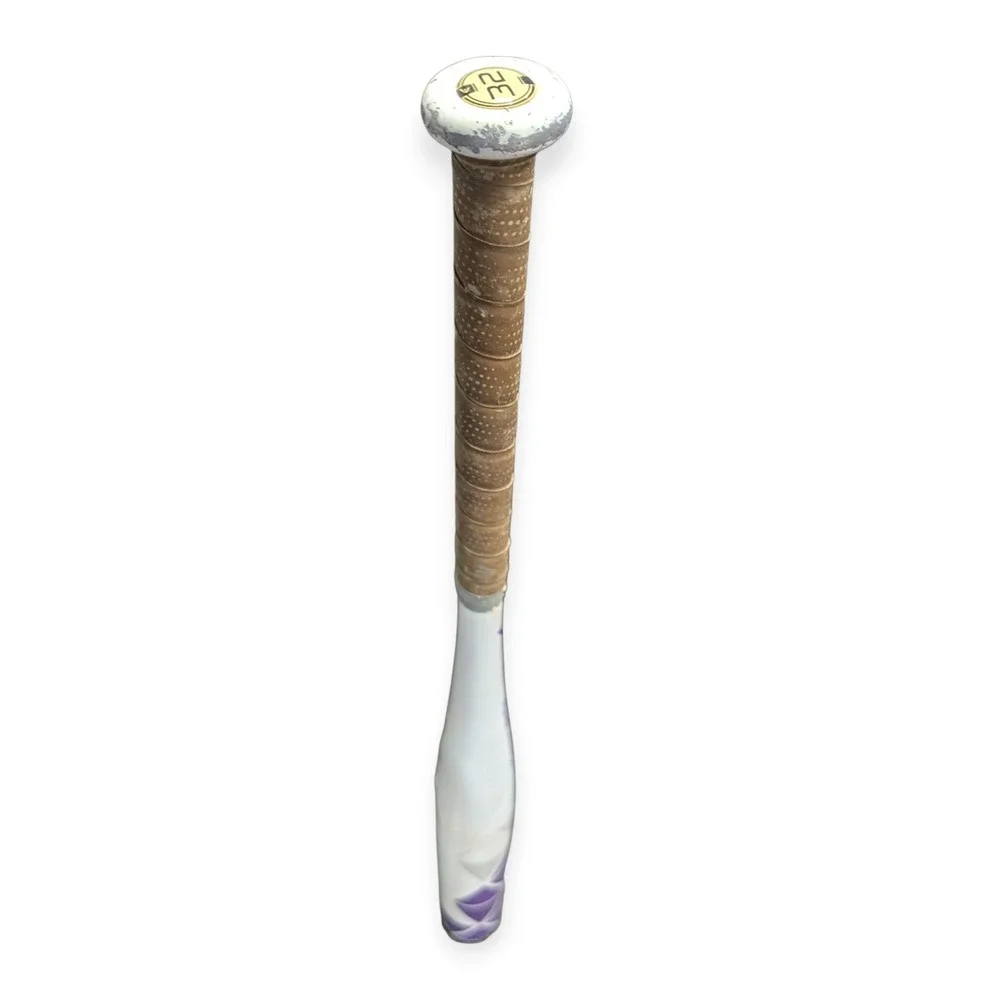 Easton Amethyst Fastpitch Softball Bat 32 inch -11 ALX50 Aluminum White Purple - Picture 5 of 6